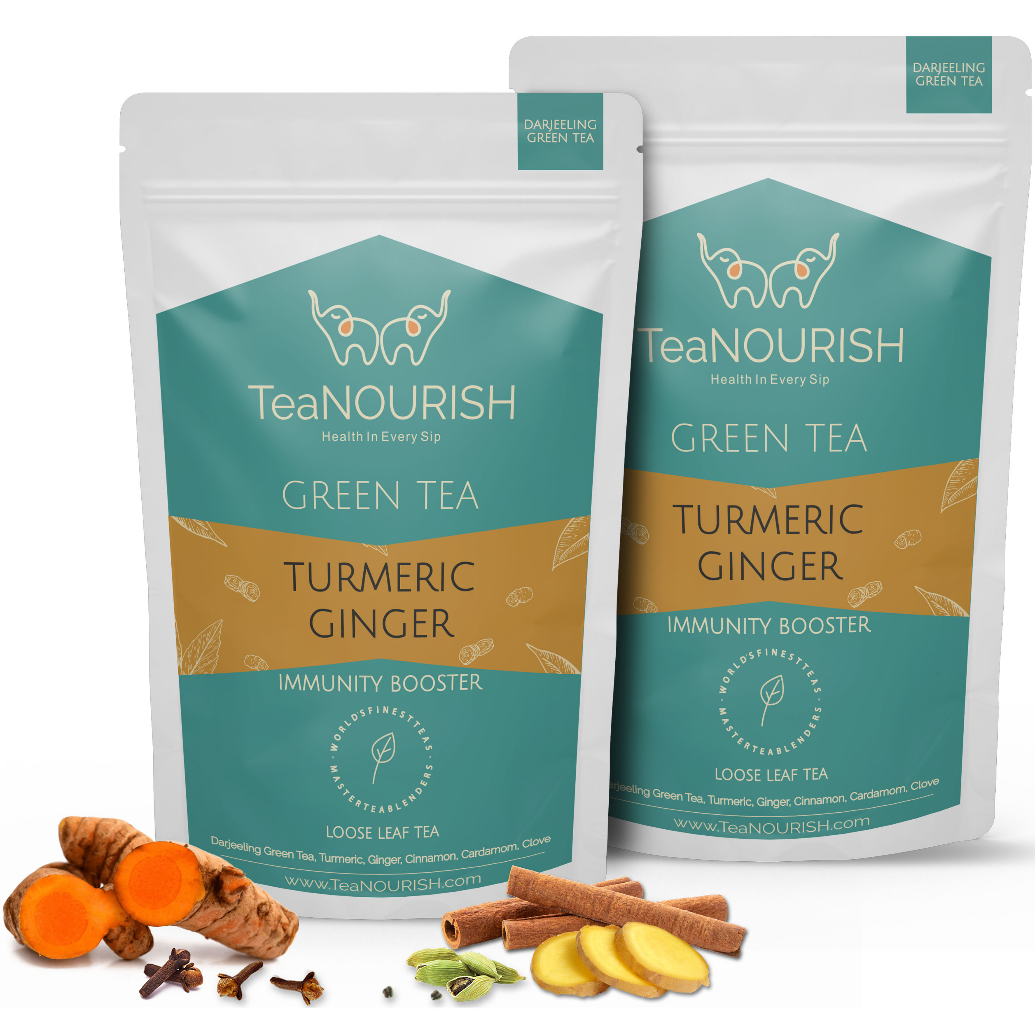 Turmeric Ginger Green Tea