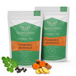 Load image into Gallery viewer, Turmeric Moringa Herbal Tea
