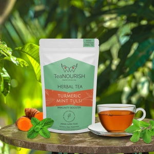 Turmeric Mint Tulsi Herbal Tea