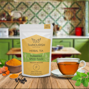 Turmeric Spice Tulsi Herbal Tea